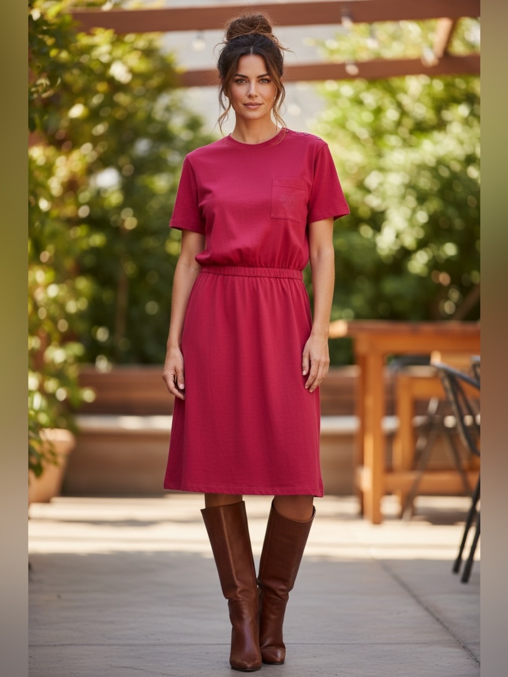 Heiress 80s dress with pockets!